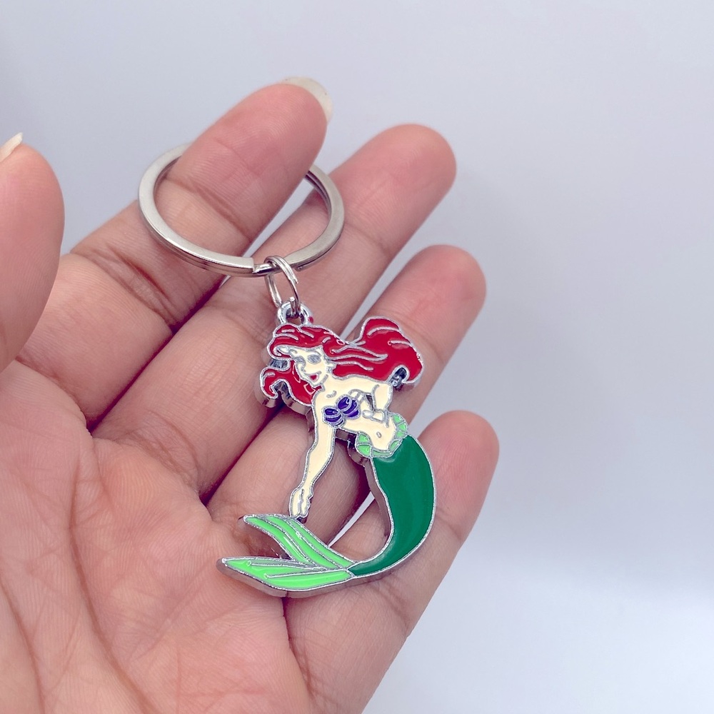 Disney inspired The Little Mermaid Ariel Keychain